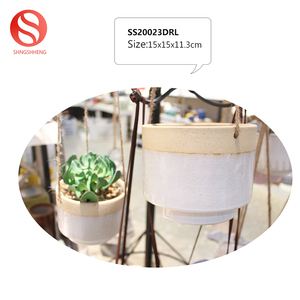Personnalisé petit personnes poupée suspendue en céramique <span class=keywords><strong>fleur</strong></span> <span class=keywords><strong>pot</strong></span> <span class=keywords><strong>de</strong></span> plantes succulentes pour <span class=keywords><strong>Amazon</strong></span> fournisseur - Product Image 6