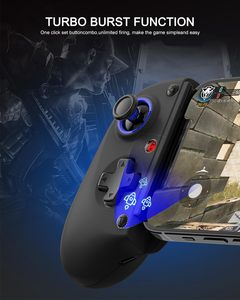 จอยสติ๊กเกมไร้สาย D10/D10S BT พร้อมที่จับยืดหดได้ ระบบระบายความร้อนด้วยเซมิคอนดักเตอร์ สำหรับพีซี โทรศัพท์แอนดรอยด์ และไอโอเอส - Product Image 3