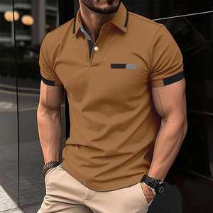 T-shirt Polo Estive da Uomo di Tendenza, Stock all'Ingrosso, Abbigliamento Misto, Balle di <span class=keywords><strong>Vestiti</strong></span> Usati, T-shirt da Uomo Prodotte <span class=keywords><strong>in</strong></span> Fabbrica - Product Image 5
