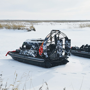 Navire amphibie à coque en caoutchouc |   300 CV, 80 km/h, charge utile de 1,0 t, utilisation pour l'agriculture, la pêche et les patrouilles de frontière - Product Image 5