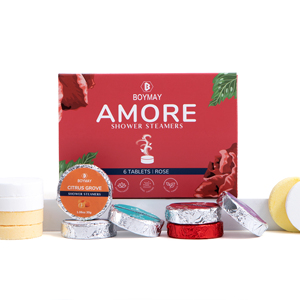 Tablettes et bombes de douche, aromathérapie longue durée, véganes, biologiques, naturelles, diffuseurs de vapeur pour la douche, parfum personnalisable, OEM, marque privée - Product Image 5