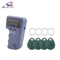 Lecteurs de cartes de contrôle d'accès RFID portables 125kHz Copieur de clés/Lecteur d'étiquettes/Duplicateur pour porte-clés d'appartement