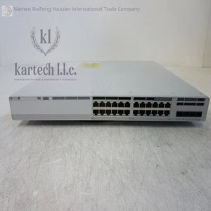 C9300l-24p-4x-wbra Serie 9300l 24 Puertos PoE+ 4x10g Nuevo Original en Existencia Automatización Industrial Pac Programación PLC Dedicada - Product Image 1