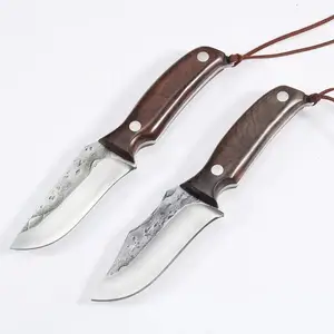 Handmade Chef Knives Carbon Steel Forged Fruit knife Paring knife for Home and Restaurant