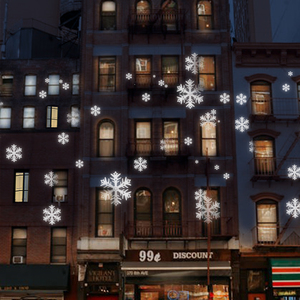 Ngoài trời 360W LED 6 gobo Logo chiếu không thấm nước IP65 chiếu ánh sáng giáng sinh quảng cáo ngoài trời ánh sáng - Product Image 3