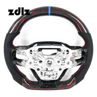 Convient pour Ford 2023 + Mustang GT Shelby GT500 LED rouge poudre en Fiber de carbone volant prend en charge la personnalisation