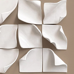 Peinture acrylique flexion à chaud modélisation <span class=keywords><strong>mur</strong></span> art moderne géométrique abstrait <span class=keywords><strong>salle</strong></span> à <span class=keywords><strong>manger</strong></span> peinture décorative fond décoration murale - Product Image 4