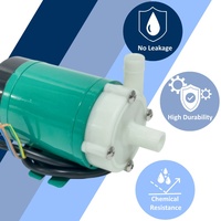 Bomba de Circulación Magnética Pequeña KDN-A1-6 5W FRPP PP 8 L/min 220/380V 50/60Hz para Equipos Médicos y Analíticos