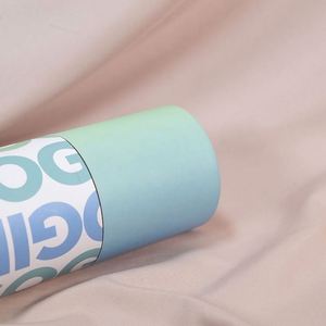 Tubo de Papel Kraft Redondo, Ecológico, Biodegradable, Reciclable, Hecho a Mano con Logotipo Personalizado, para Empaque de Ropa Interior y Calcetines - Product Image 6