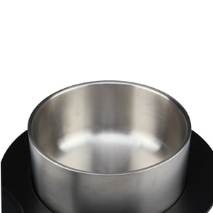 Juego de Tazones de Acero Inoxidable de Doble Pared de 2.2L, Ecológicos, Aptos para Lavavajillas, Ideales para Fiestas, con Tapa y Base Negras para Uso Doméstico - Product Image 4