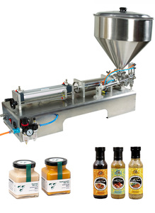 10-100ml高精度シングルヘッドペースト充填機ハニーケチャップ手動充填機 - Product Image 5