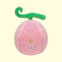 Modèles de peluches One Piece Fruits du Diable (Gomu Gomu No Mi Soru Soru No Mi) - Peluche courte moyenne en fibre de polyester, style dessin animé