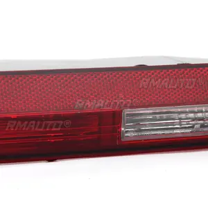 Pour Audi Q7 2016-2020 Version US/UE, feu arrière de pare-chocs LED, clignotant, feu stop, 4 ampoules, réflecteur arrière inférieur - Product Image 6