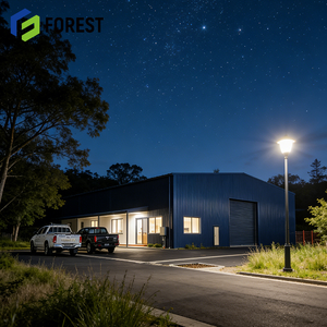 Toiture en acier préfabriqué pour atelier, hôpital, ferme, centre commercial - Structure durable - Product Image 1