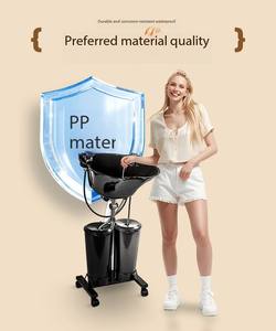 Professionale ospedale salone mobili per parrucchieri portatile lavello Shampoo con ruote 2 secchi per parrucchieri lavabo - Product Image 3