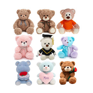 Custom Made <b>Cute</b> Teddy <b>Bear</b> Stuffed Plush Toy Teddy <b>Bear</b> Stuffed Animal Brown <b>Bear</b> Plush Toy - Product Image 1