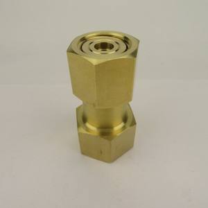 Adaptateur de vanne de réduction de pression CGA-320 vers CGA-580, adaptateur CO2 de bouteille de dioxyde de carbone vers débitmètre - Product Image 2