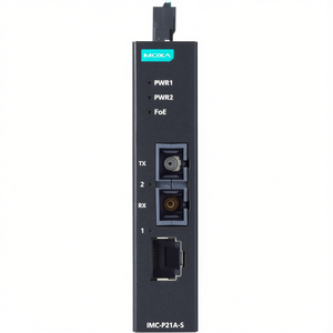Convertidor de Medios de Fibra Óptica Moxa IMC-P21A-G2-S-SC, Ethernet a Fibra Monomodo, 100m, Compatible con POE, Puerto RJ45 - Product Image 2