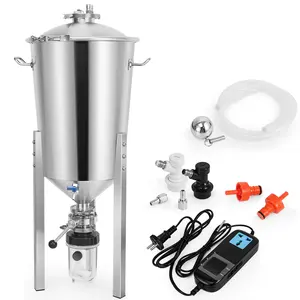 35L/ 60L stainless conical fermenter tank with Pressure Hold and Relief Valve for homebrew or Micro Brew