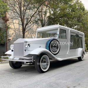 Carro Fúnebre Eléctrico de la Mejor Calidad con Columnas Romanas para Desfiles Fúnebres, Venta Directa de Fábrica - Product Image 1