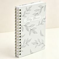 Carnet quotidien A5 personnalisé à couverture rigide – Art de couverture sur mesure et choix multiples de couleurs intérieures pour le bureau et les cadeaux