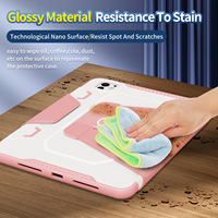 Casing Tablet Transparan Lipat Y Detachable Pro11 2024 dengan Stand, Grosir Casing Tablet dengan Cetak Logo