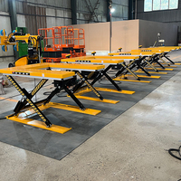 Table élévatrice à ciseaux stationnaire 500kg 1000kg Électrique Hydraulique Acier Allié Jambes Pliantes 1m 2m 3m Max 6m pour Usine et Manutention de Matériaux