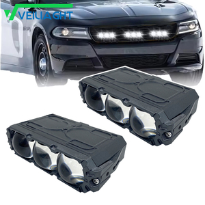 VEILIAGHT Phare de projecteur LED laser à trois lentilles, nouveau <span class=keywords><strong>mini</strong></span> projecteur LED 3 lentilles pour voiture, éclairage auxiliaire de calandre, prix usine bas - Product Image 1