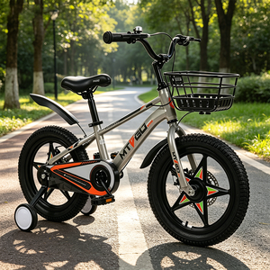 MTBGO Bicicleta para Niñas de 12 Pulgadas, Nuevo Diseño, Certificada CE, Montaje para Bicicleta, Llanta de Acero de Una Velocidad, Bicicleta Deportiva para Niñas - Product Image 4