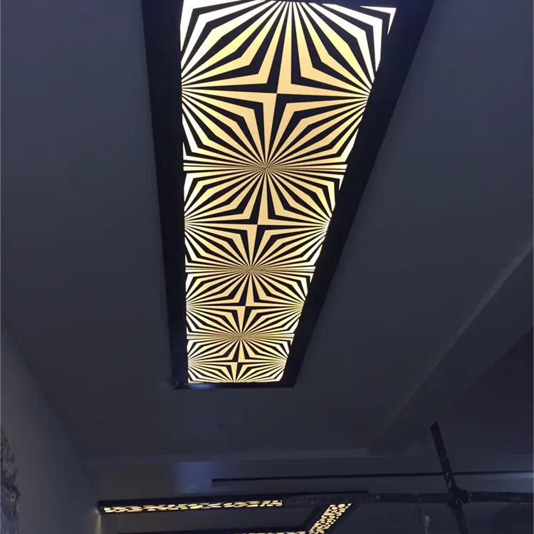 天井PVCアクリル壁カバーパネル装飾マットブラックパネリングホテル用