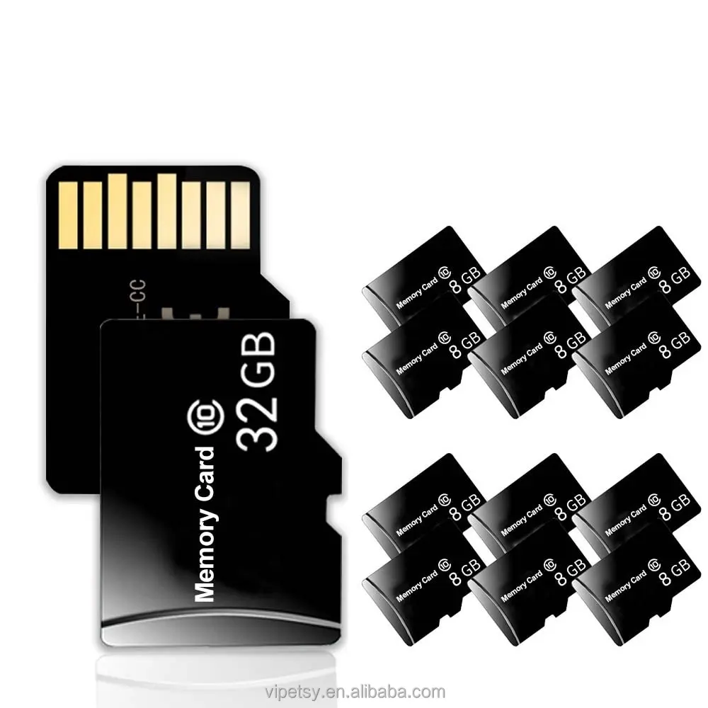 En satış ucuz hafıza kartı 128GB 64GB 32GB 16GB 8GB 4GB 2GB 256GB bellek TF kart MP4 kamera cep telefonu için