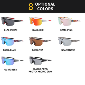 Nouvelles Lunettes <span class=keywords><strong>de</strong></span> <span class=keywords><strong>Soleil</strong></span> Sportives Polarisées Coupe-Vent 2026 <span class=keywords><strong>Viper</strong></span> Tendance Sport UV400 Unisexe Verres TAC Vert Transparent Personnalisables LOGO - Product Image 3