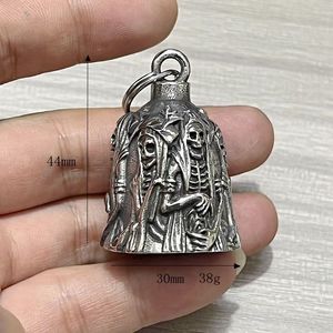 พวงกุญแจรูปหัวกะโหลกสเตนเลสสตีลสำหรับนักขี่นำโชคผู้เก็บเกี่ยวเทพเจ้ากริมม์ลิน - Product Image 5