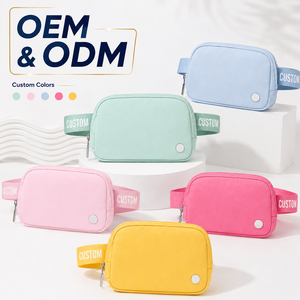 กระเป๋าคาดเอวไนลอนแบบสั่งทำพิเศษ กระเป๋าคาดลำตัว กระเป๋าคาดเอว OEM ODM ตัวอย่างรวดเร็ว สีและวัสดุตามสั่ง ขายดีในสหรัฐอเมริกา สำหรับการค้าขายส่ง - Product Image 2