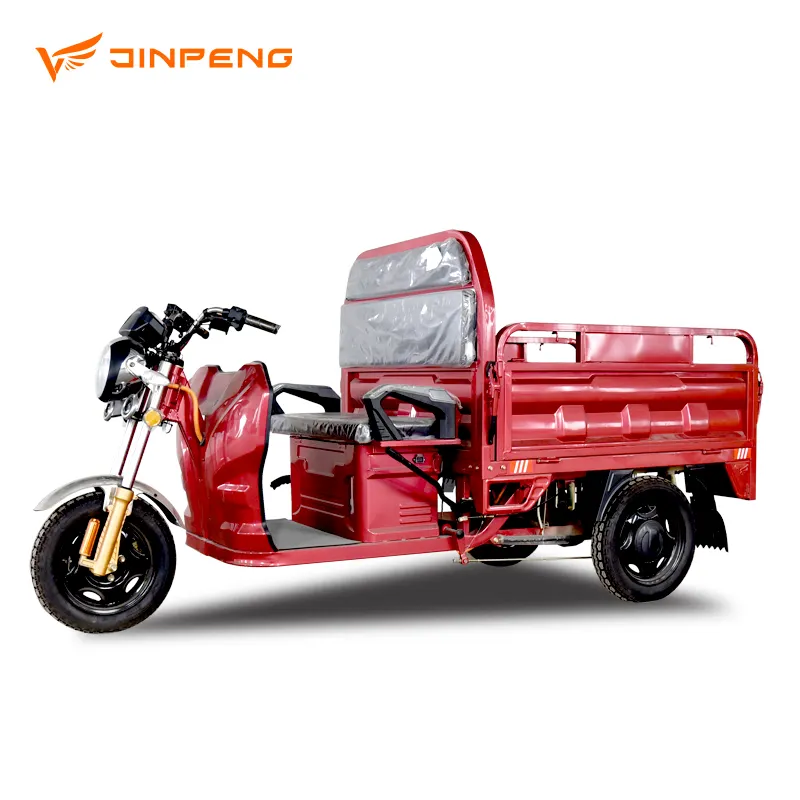 JINPENG 2023 nouveau modèle JBII130 Tricycle Cargo électrique de qualité supérieure, prix bon marché, charge lourde avec moteur 1000W