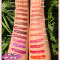 Rouge à lèvres mat personnalisé, végan, biologique, non toxique, marque privée, rouge à lèvres mat velouté imperméable
