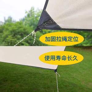 Classic Gable Sky <b>Canopy</b> 3x3m Waterproof Oxford Cloth Outdoor <b>Camping</b> Tent Sunshade Rainproof Four Seasons Use - Product Image 3