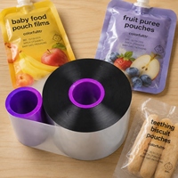 Ruban de transfert thermique en résine de qualité alimentaire rouge pour imprimante thermique 33mm*1200m pour Dikai D03 Encre écologique