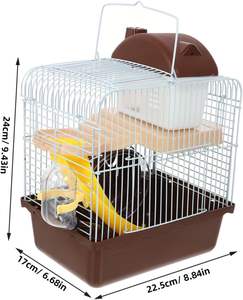 Fabricant en gros Cage à hamster portable pliable de luxe en acrylique personnalisée - Product Image 3