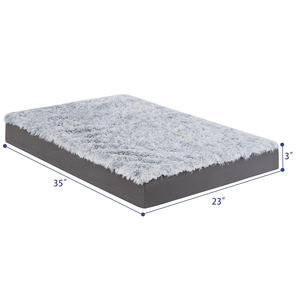 Cama para Perros Ksia Ortopédica Personalizada de Lujo, de Felpa Sólida para Todas las Estaciones, con Funda Extraíble Lavable y Sostenible - Product Image 2