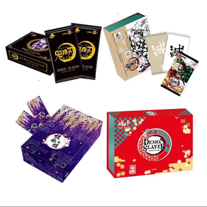 TCG CCG Demon Slayer Collection Carte Japonais Anime Kimetsu No <span class=keywords><strong>Yaiba</strong></span> Booster Box Jeu Cartes à collectionner Jouets Enfants Cadeau d'anniversaire - Product Image 1