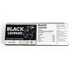 Suplemento Alimenticio Herbal Black Leopard Complex, 10 Cápsulas, Apoyo para el Control de la Energía Azul - Product Image 4