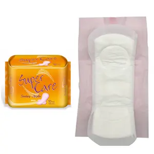 Custom ladies sanitary pad Africa 280mm perforated topsheet thick Nigeria sanitary napkins