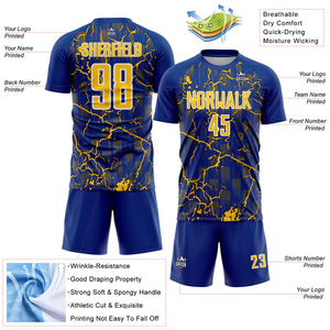 Maillot de football de style Ligue des champions, look professionnel pour les équipes aspirantes - Product Image 3