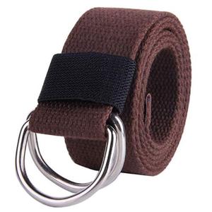 GB59 2D <b>Rings</b> Double Side Use Canvas Waist Belt Economic <b>Cheap</b> Price Made in China Factory for Wholesale Looking for Distributor - Product Image 2