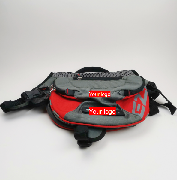 Summer Cool Simple Nylon Pet Harness For Dogs Gray Color