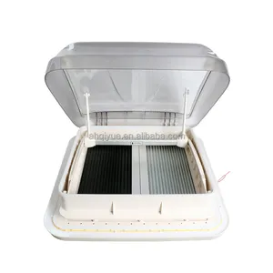 High Quality ABS Motorhome Mobile Home Trailer Roof Window Skylight with LED Light