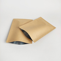 Petite pochette en papier kraft laminé en aluminium