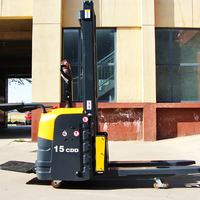 Tout nouveau gerbeur électrique automoteur 1500kg 2000kg mini empileur de palettes empileur portable