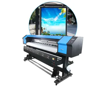 Dua Tahun Outdoor Eco Solvent Tinta Format Lebar Printer Eco Solvent Eco Solvent Printer Harga untuk Banner
